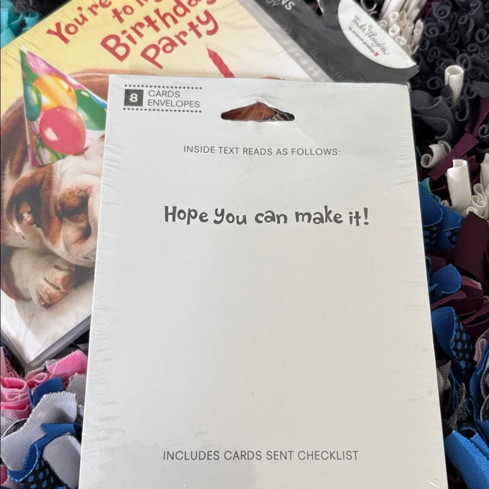 🆕2 Packs ’Birthday Boy’ Birthday Card Invitations